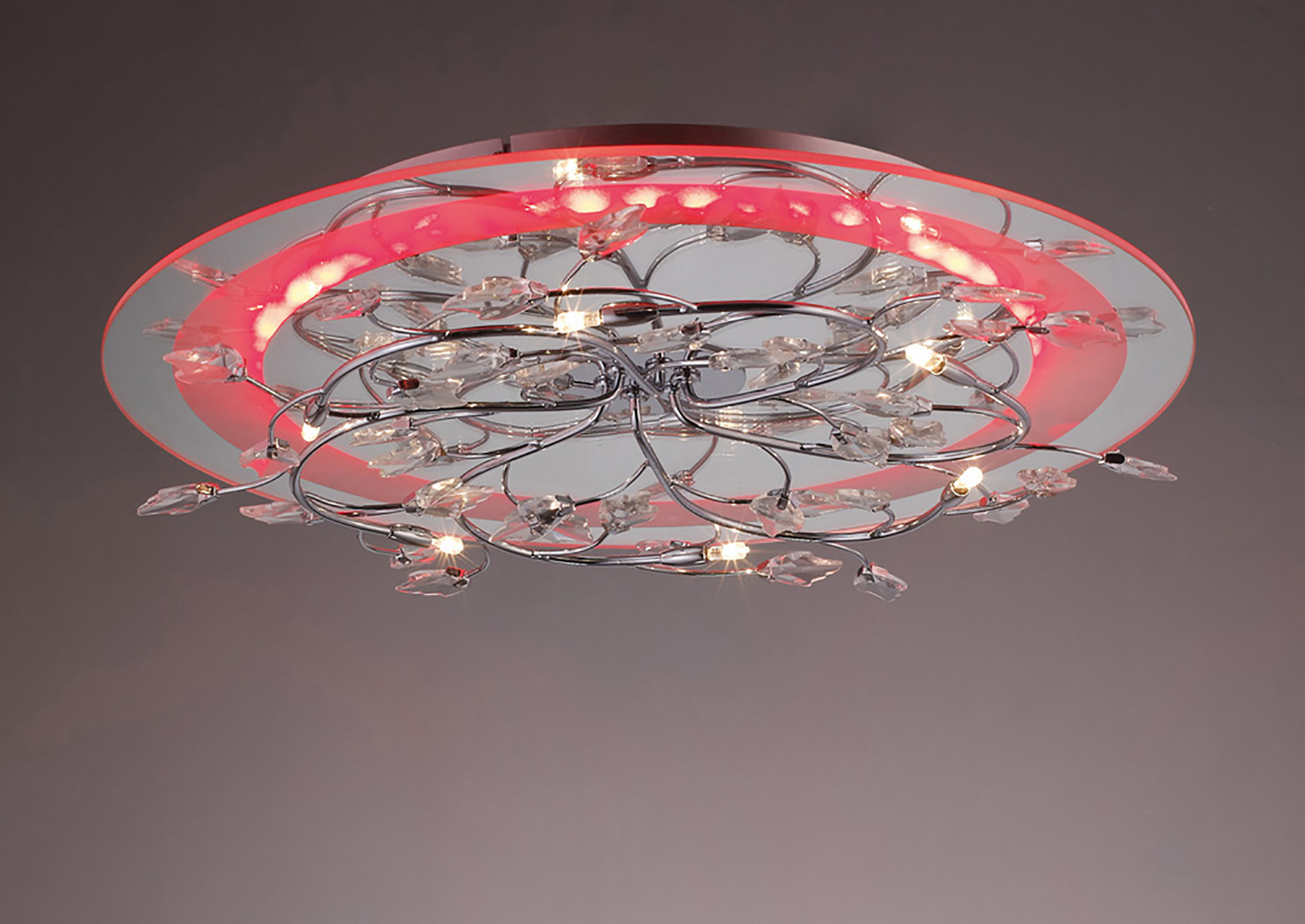 Aurora Crystal Ceiling Lights Diyas Flush Crystal Fittings Aurora Crystal Ceiling Lights Diyas Flush Crystal Fittings